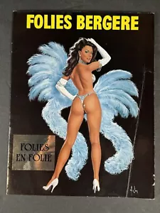 Folies Bergere programma vintage - Foto 1 di 11