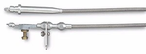 Lokar Turbo 350 Kickdown Cable Hi-Tech KD-2350HT Braided Stainless Chevrolet - Picture 1 of 1