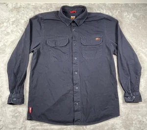 Timberland PRO Shirt Herren Large Navy Blau Flame Resistant FR CAT2 WickWork Work - Bild 1 von 15