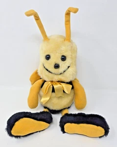 "Trudy Toys 1980 Peluche 14"" Abejorro de Peluche con Antena Hecho en Haití" - Imagen 1 de 8