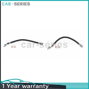 Pair Sunsong Rear Brake Line Hose Fits 2010 2011 2014 Nissan Maxima - Picture 1 of 9
