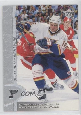 1996-97 Upper Deck Brett Hull #324 HOF - Image 1 of 2