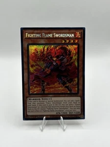 x1 Fighting Flame Swordsman - MP24-EN132 - Prismatic Secret Rare - 1st Edition - Bild 1 von 2