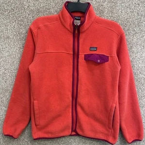 Patagonia Kids XL 14 Synchilla Full Zip Snap Fleece Jacket 65656 - Picture 1 of 17