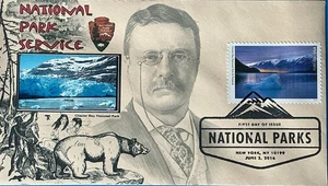 Therome Cachet 5080a National Parks Glacier Bay ParkTheodore Roosevelt  - Picture 1 of 1
