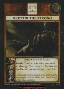 Anachronism - Grettir The Strong 64/100 / Set #1 Eng - Foto 1 di 2