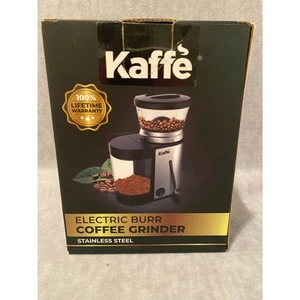 Kaffe Elektrische Grat Kaffeebohnen Mahlwerk Edelstahl Mehrere Größeneinstellungen - Bild 1 von 4