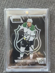 2023-24 O-Pee-Chee Platinum - Jason Robertson #80 NHL Shield Variation Case Hit - Bild 1 von 2