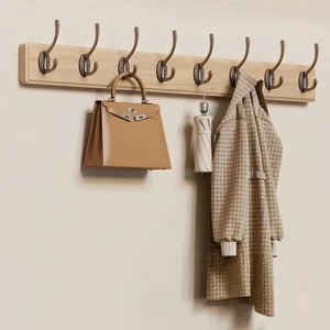 Wandgarderobenhaken, 50 Pfund Kapazität, schwanenförmige Doppelhaken, platzsparend... - Bild 1 von 7