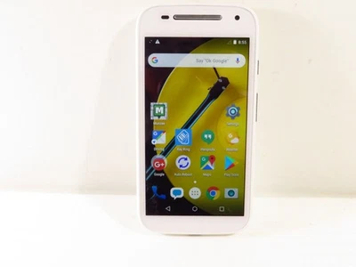 Motorola MOTO E (2nd Gen.) XT1527 - 8GB - White Smartphone - Tested Working - Image 1 of 4