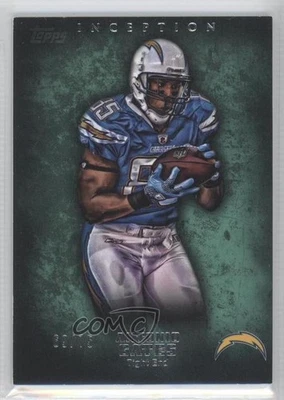 2012 Topps Inception Green /75 Antonio Gates #36 - Image 1 of 2