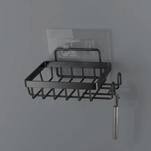 Adhesive Soap Bar Holder for Shower Wall, Self Draining Soap Dish Container C... - Picture 1 of 8