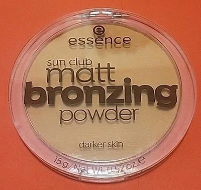 Essence Sun Club Matt Bronzing Powder ~02 Sunny ~ darker skin ~ NEW - Image 1 of 4