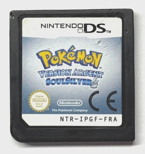 Pokémon VERSION ARGENT Soulsilver sur Nintendo DS version FRA (cartouche seule) - Imagen 1 de 2