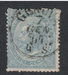Italy # 29 , King Victor Emmanuel II , Fine Used Stamp - I Combine S/H - Picture 1 of 1