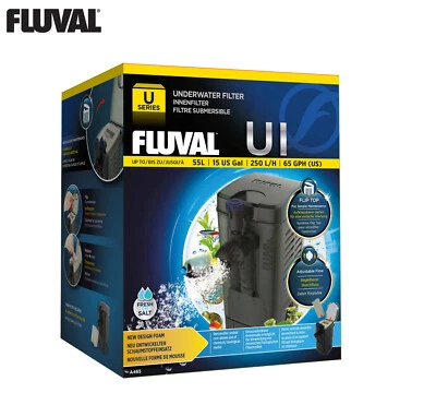 FLUVAL U1 INTERNAL SUBMERSIBLE FILTER AQUARIUM FISH TANKS UP TO 55 LTRS - Image 1 of 4