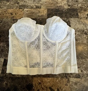 REGGISENO/REGGISENO BIANCO GELMART VINTAGE! 36B - Foto 1 di 5