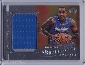2012-13 Panini Brilliance Game Time Jerseys (GAME-WORN) Glen Davis Card #38 - Picture 1 of 2