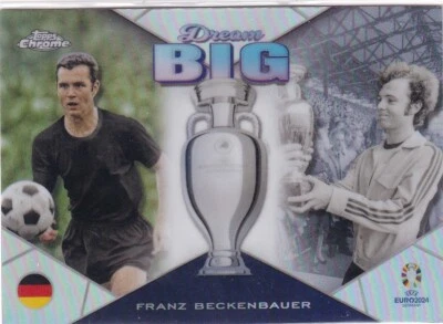 Topps Chrome UEFA Euro 2024 No. DB-4 Franz Beckenbauer Dream Big - Bild 1 von 2