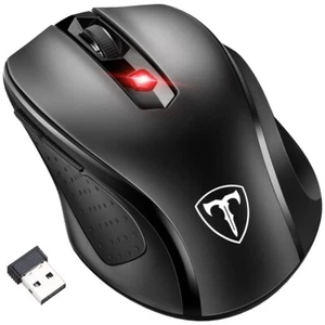 Patuoxun Wireless Optical Mouse 2.4G USB Nano Receiver 6 Button 2400 DPI 5 Level - Picture 1 of 8