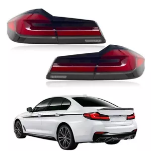 4 x Tail Lights For BMW 5 Series G30 525 530 535 540 2021 22 2023 Rear Lamps New - Picture 1 of 9