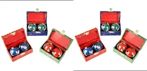 6 SETS CHINESE HEALTH EXERCISE STRESS BAODING BALLS YIN YANG WHOLESALE DEAL - Picture 1 of 5