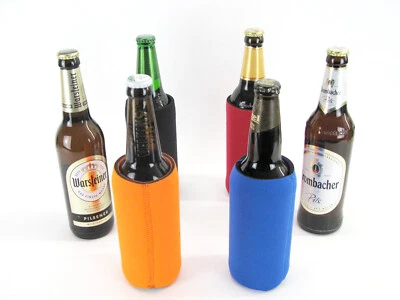 4er Set Flaschenkühler für 0,5L Bierflaschen - Bierkühler - Neopren - 0.5L  2023 - Bild 1 von 4