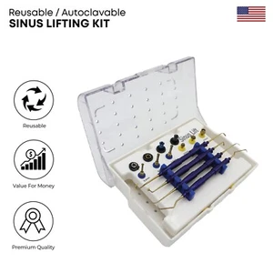 Sinus Lift Kit Advanced Implant Instruments Premium Dental Surgical Kit - Picture 1 of 2
