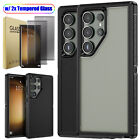 For Samsung Galaxy S23 Ultra Dual Layer Case Cover / Privacy Screen Protector