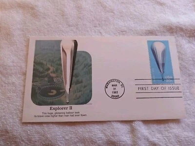 U.S-(-1983-)-EXPLORER II-FLEETWOOD-FDC - Image 1 of 2
