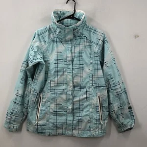Columbia Youth Multicolor Long Sleeve Full Zipper Zip Pockets Ski Jacket Size 14 - Picture 1 of 10