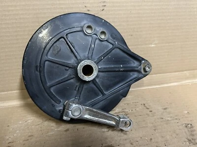 82 Honda CB750SC Nighthawk Rear Wheel Brake Assembly Hub Plate OEM CB750 -65 - Image 1 of 4