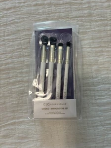 GSQ by GLAMSQUAD Smoke & Smudge Eye Set of brushes W/ Travel Pouch - Picture 1 of 1