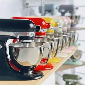 Casa delle bambole in miniatura scala 1:6 supporto mixer bambola elettrodomestico cucina strumento accessorio - Foto 1 di 10