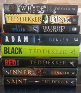 Ted Dekker Mixed Lot of 8 Books Hardback Paperback - Picture 1 of 14