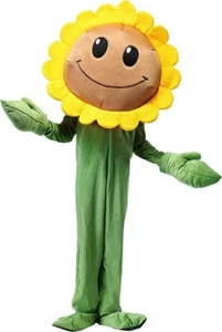 NEW no tags PLANTS VS ZOMBIES Sunflower halloween costume for kids 2 pc HTF - Picture 1 of 1