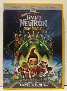 Jimmy Neutron Boy Genius DVD - Paramount Movie - Patrick Stewart Martin Short - Picture 1 of 1