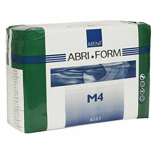 Abena M4 Abri-Form Medium 28-44in X-Plus Brief Adult Diapers, Bag of 14, 2 Pack