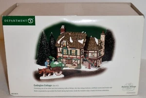 Dept 56 Dickens Village Codington Cottage (Set of 2) 56.58514 NIB - Picture 1 of 7