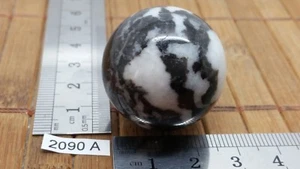 SPHERE 30 mm en JASPE ZEBRE mineraux lithotherapie collection esoterisme reiki - Picture 1 of 2