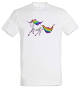 Unicorn III T-Shirt Unicorns Geek Nerd Fun Cyclist Rainbow Fairies Fairy - Picture 1 of 1