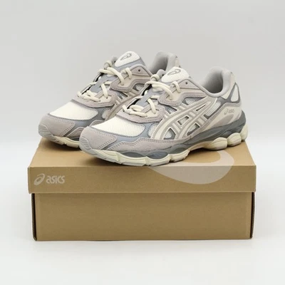1201A789-103 Asics GEL-NYC Oyster Grey Cream Charcoal Gray Ivory Beige (uomo) - Immagine 1 di 4