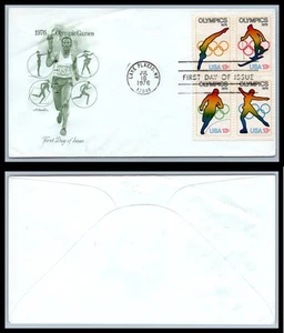 US FDC # 1695-1698 13c Olympics Artmaster S.Cancel 1976, 9p9938 - Picture 1 of 1