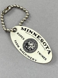 Vintage Schlüsselanhänger Minnesota Landmaschinen Seile & Bindfäden Gefängnis Industries Stillwater - Bild 1 von 5