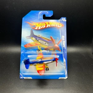 Hot Wheels 2010 HW Racing Mad Propz Plane 153/240 Metal-Flake Blue “75” - Picture 1 of 5