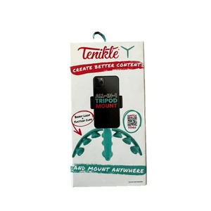 Tenikle Flexibles Stativ Teal Biegbar Saugnapf Handyhalterung - unbenutzt - Bild 1 von 2