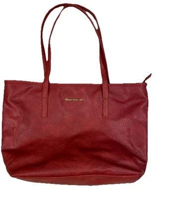 Bolso de Mano Montana West Cremallera Superior 17x11 Borgoña con Bolsa. Excelente estilo Foto 1 de 4