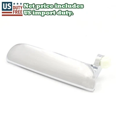 MAÇANETA EXTERNA CROMADA LATERAL DIREITA FIT MAZDA B-SERIES B2200 B2600 BRAVO 1998-06 - Imagem 1 de 4