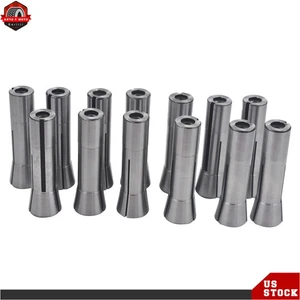 Precision R8 Collet Set 13pc Mill Collets Set ?C Collets for Mill Machine New - Picture 1 of 10