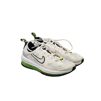 Nike Para Mujer Talla 5.5 Para Niños Talla 4 US Air Max Genome Blanco Malla Tenis Zapatos Foto 1 de 4